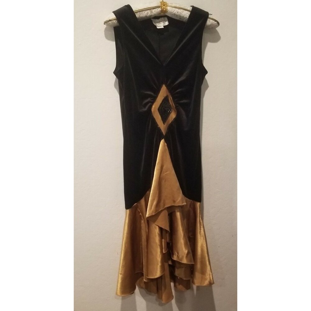 Cinema Secrets Puttin On The Ritz 20s Adult Costume Sequin Sleeveless Golf Black